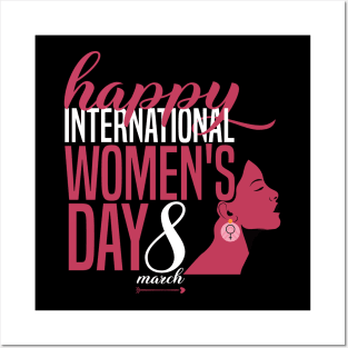 Happy International Women's Day 8 March 2023 Posters and Art